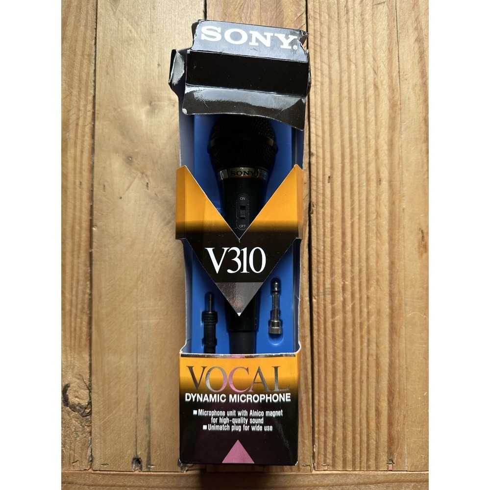 SONY‎ Japan-Dynamic Microphone mono / vocal  3M F-V310